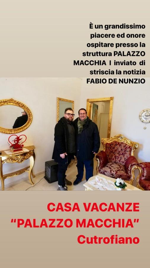 Palazzo Macchia Villa Cutrofiano Eksteriør billede